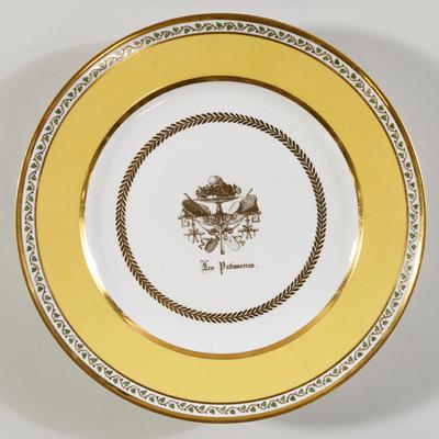 "Les Patisseries" plate