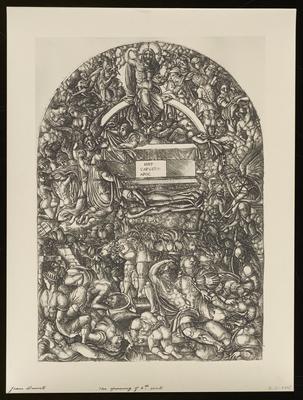 The Opening of the 6th Seal, from a group of photographs of rare prints in the British Museum