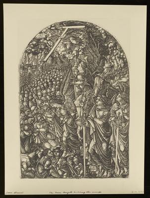 The Four Angels Holding the Winds, from a group of photographs of rare prints in the British Museum