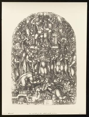 The Saints of the Elect with Palms, from a group of photographs of rare prints in the British Museum