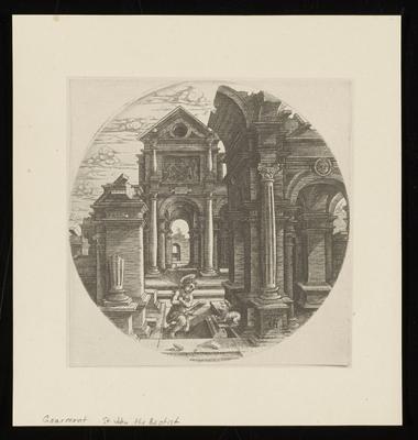 St. John the Baptist, from a group of photographs of rare prints in the British Museum