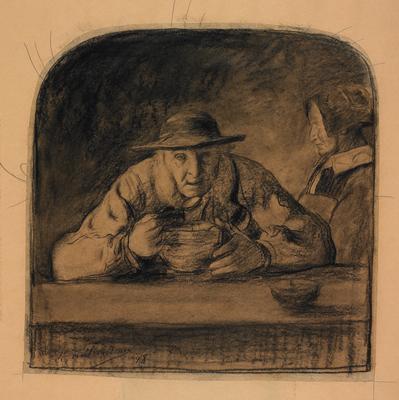 Blind Man Eating His Soup (La soupe)