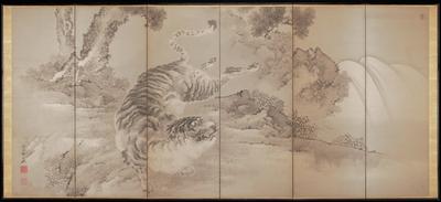 White Tigers [left of a pair]
