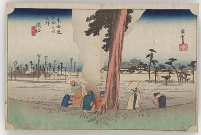 Hamamatsu--Scene of a Winter Field