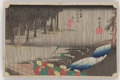 絵画 Spring in the valley THE VALLEY IN SPRING - Beautiful Original Serigraph pencil s
