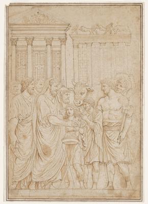 Sacrifice of Marcus Aurelius before the Temple of Jupiter on the Capitoline