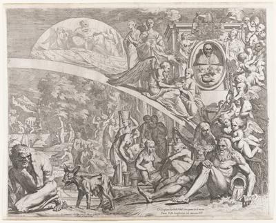 Allegory in Honor of  Pope Innocent X