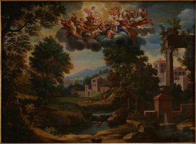 Sunrise on a Pastoral Landscape: Apollo and the Hours