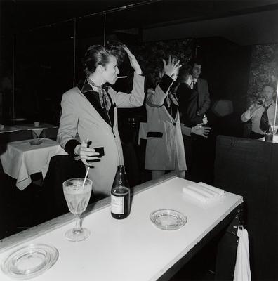 [young man with pompador]