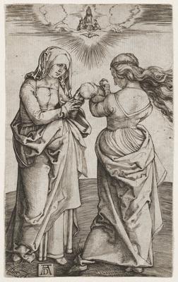 The Virgin and Child with Saint  Anne
