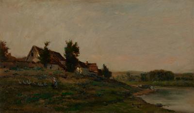 Landscape with Cottage