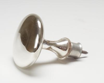 Curtain Knob, one of a pair