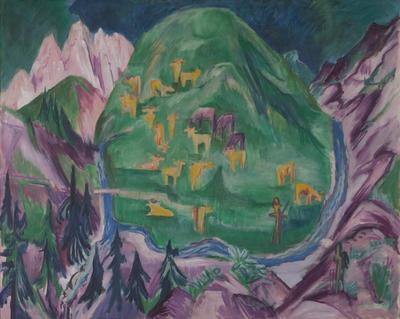 Mountain with Cattle