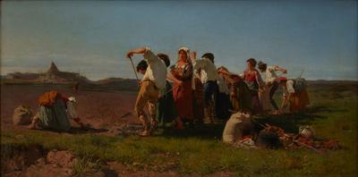 The Harvest, Roman Countryside