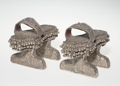 Pair of bridal sandals