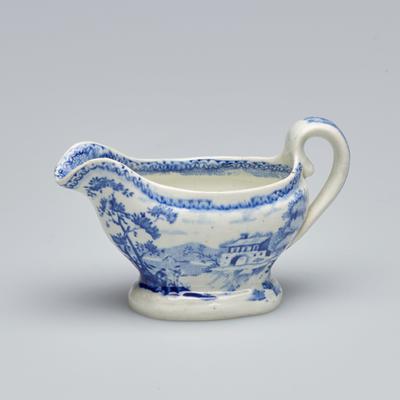 Pap Boat; one of a pair