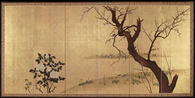 Spring [right of a pair of Birds and Flowers in Spring and Autumn]