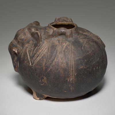 Elephant-Shaped Jar