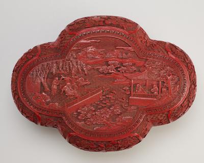 Quadrifoil Box, one of a pair