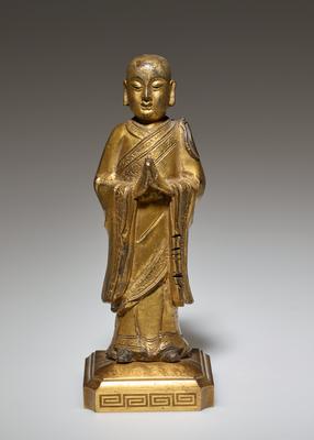 Standing Bodhisattva, one of a pair