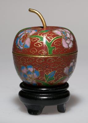 Cloisonné apple