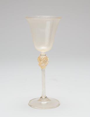 Wine glass, one of a set of ten