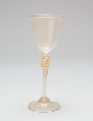 Wine glass, one of a set of ten