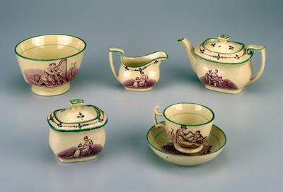 Waste Bowl, from a Child's Tea Set