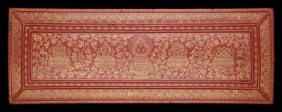 Sutra Cover, one of a pair