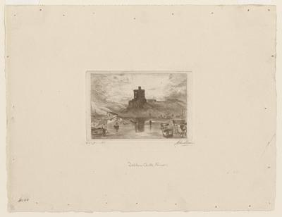 Dedham Castle, after Turner