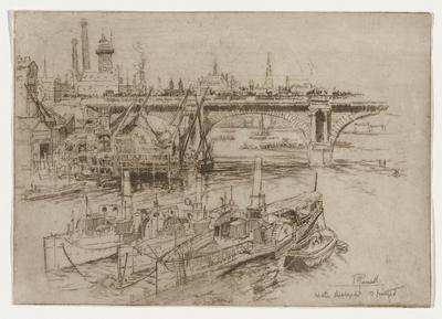 Penny Steamboats at Waterloo Bridge