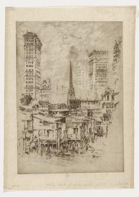 Trinity Church, From the River