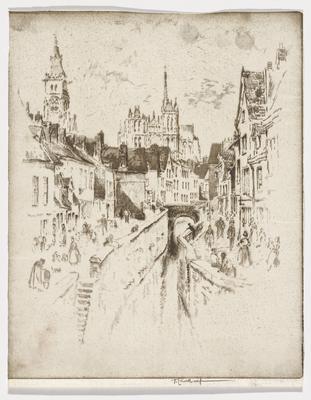 Amiens from the Somme