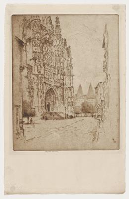 Towers of the Bishop's Palace, Beauvais