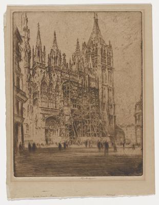 The West Front, Rouen Cathedral