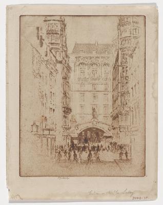 Entrance to the Savoy Hotel