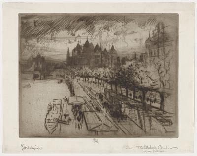 Whitehall Court from Westminster