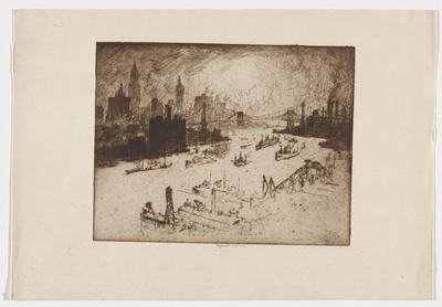 Sunset from Williamsburg Bridge