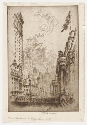 From the Station to the Hotel, Pennsylvania Station, New York