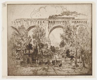 The Viaduct, D.L. &W. at Nicholson, Pa.