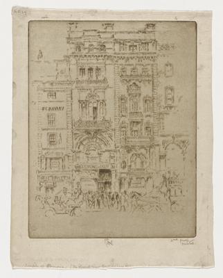 Temple of Pomona, The Strand near Buckingham Street