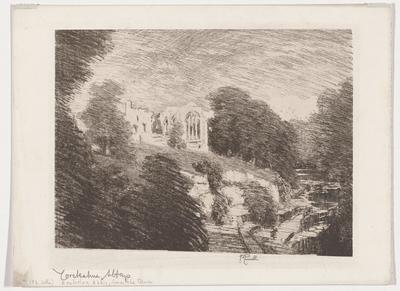 Eggleston Abbey from the River