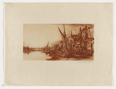 The Thames at Limehouse