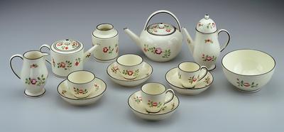 Tea Caddy, from a Child's Tea Set