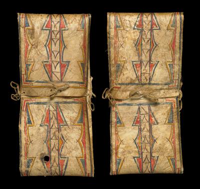 Miniature Parfleche, one of a pair