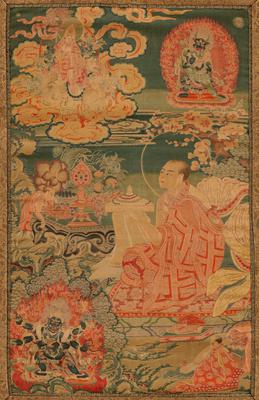 The Abbot Mkhas-grub Rje