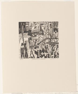 Eight Etchings: Shadows in Harlem