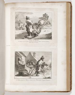 Fishmonger and Merchants Selling Sturgeon Eggs