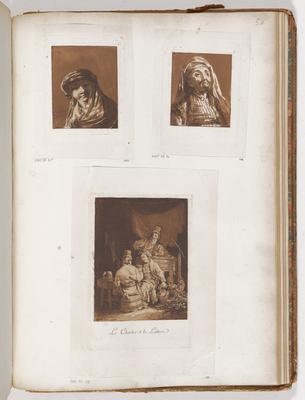 Head of a Bearded Man, Leaning Back