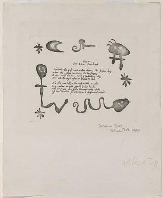 Poem for Diane Bouchard